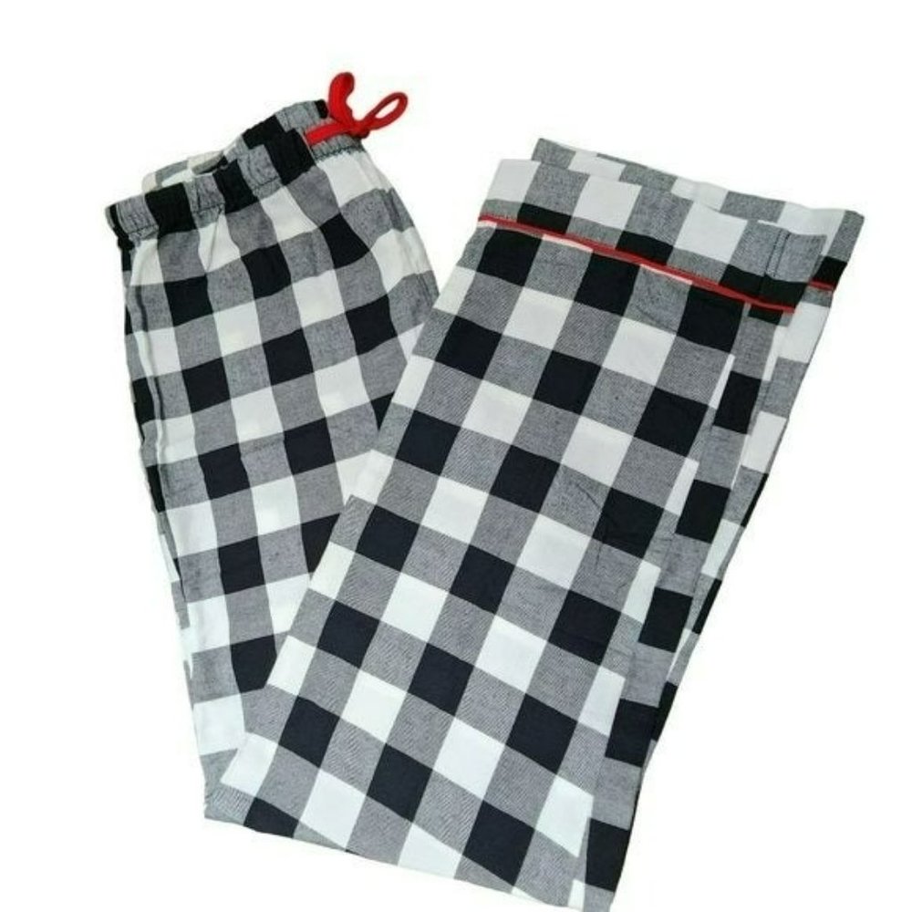 XL Mens Fall Tartan Plaid Flannel Pajama Set - Picture 8 of 12